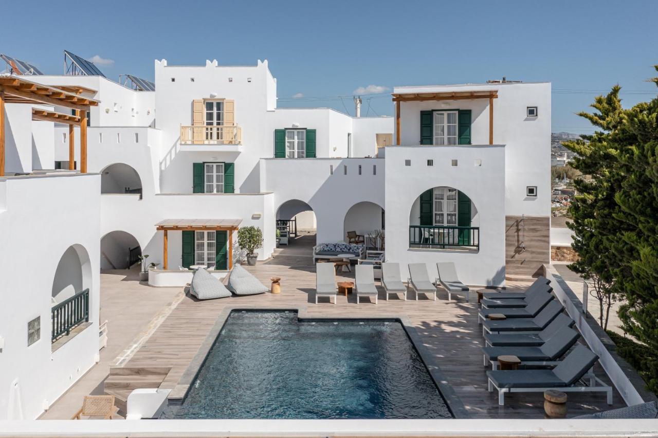 สไปรอส Aparthotel Naxos City ภายนอก รูปภาพ