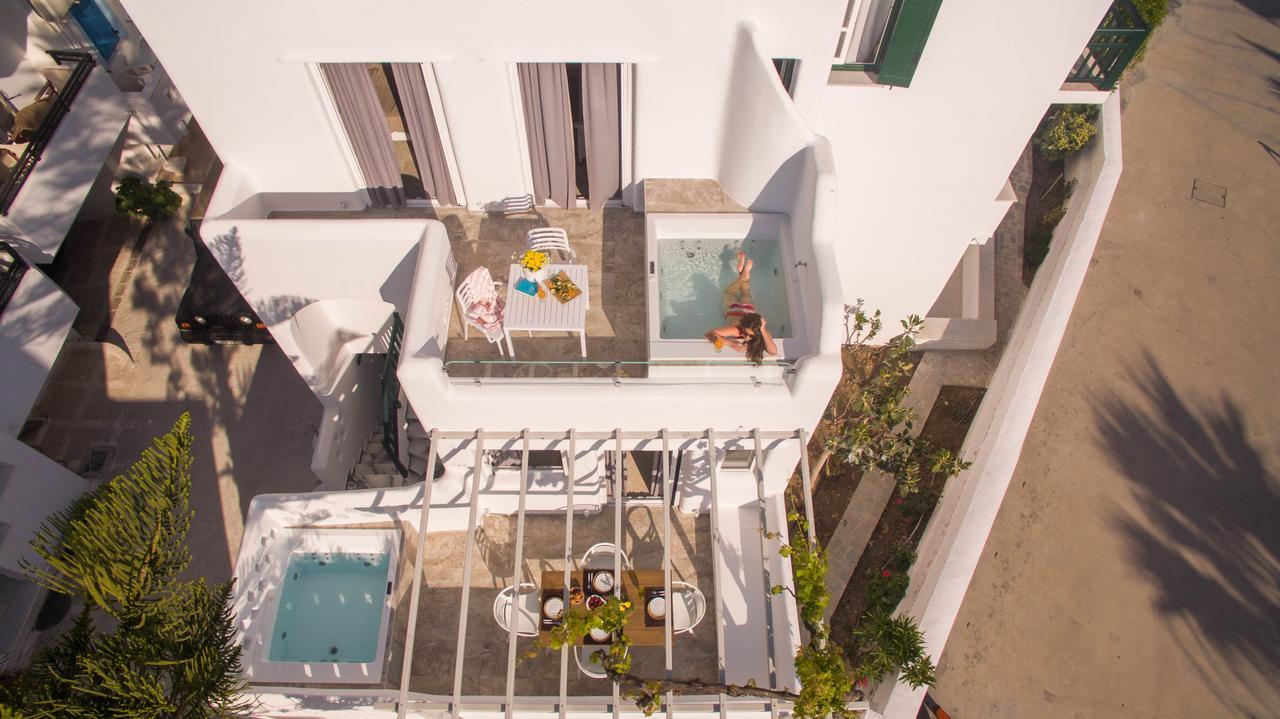 สไปรอส Aparthotel Naxos City ภายนอก รูปภาพ